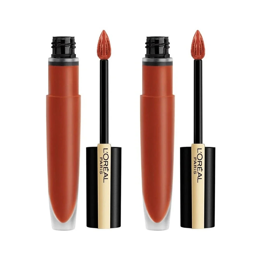 L'Oreal Paris Rouge Signature Lip Stain‎ Lipstick 2 Pack Lightweight Matte Amaze
